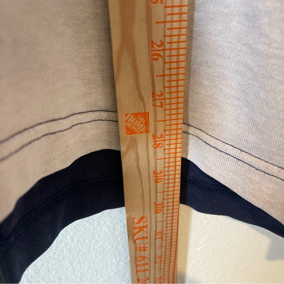 Mens Vintage Izod Sport Rugby Polo Shirt sz XL Colorblock Long Sleeve 90s 80s - Picture 10 of 13